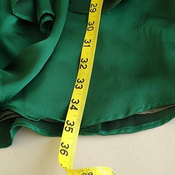 NWT Vintage Scott McClintock Glittering Emerald Green Short Sleeveless Dress - Picture 9 of 12